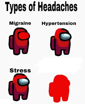 Among us types of headaches
