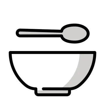 Bowl with spoon