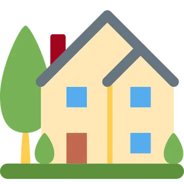 House with garden