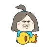 摸鸭子头