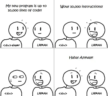 Lines Of Code Vs. Instructions: The Great Translation