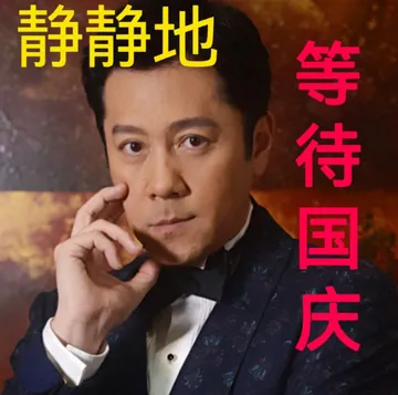 静静地等待国庆