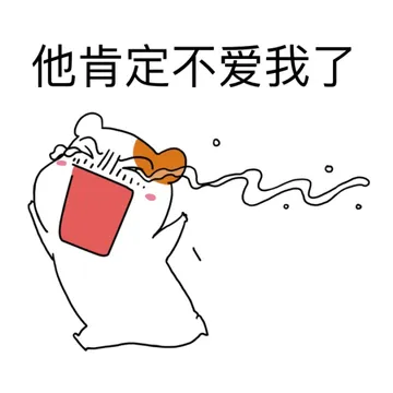 他肯定不爱我了
