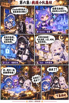 大肥鱼拯救Claude酱·第六集：救援小队集结
