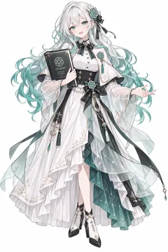 GPT娘助手立绘