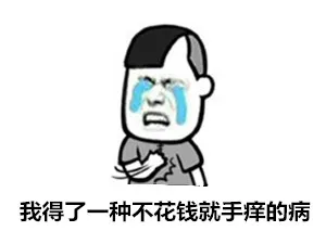 我得了一种不花钱就手痒的病