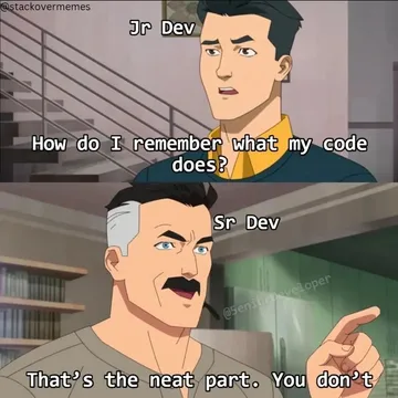 The Neat Part About Code Amnesia
