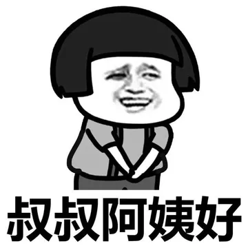 与叔叔阿姨的对话。