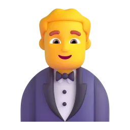 Man in tuxedo