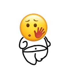 奔跑小黄脸表情包