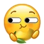 小黄脸吃柠檬