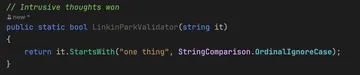 When You Work With Strings Too Much