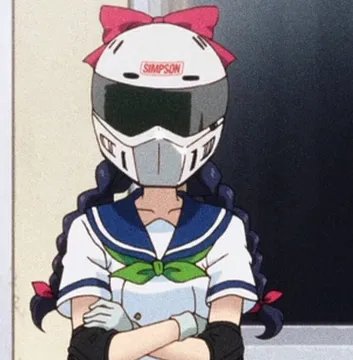 头盔少女