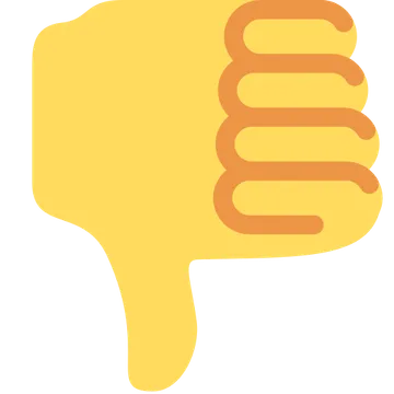 Thumbs down