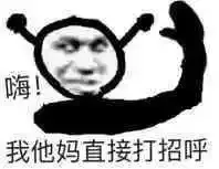 嗨我他妈直接打招呼