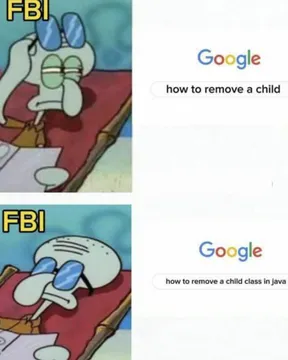 How To Remove A Child Class In Java
