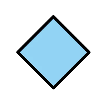 Large blue diamond