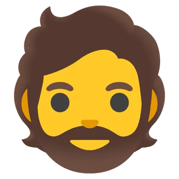 Person: beard