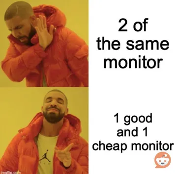 Dual Monitor Setups Be Like