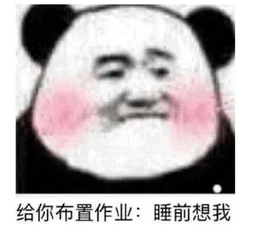 给你布置作业.睡前想我