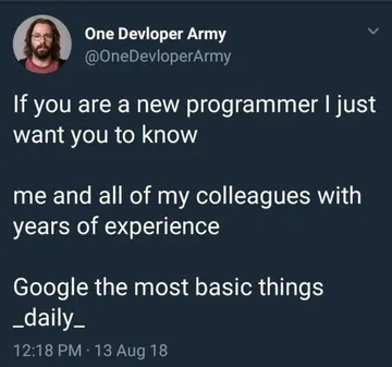 Professional Googler With Coding Skills