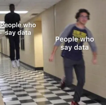 The Great Data Pronunciation Divide