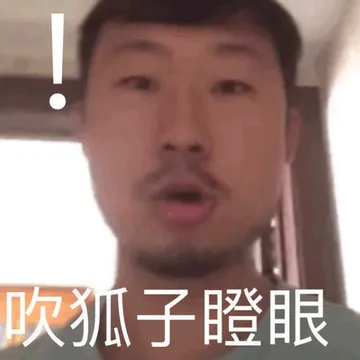 吹胡子瞪眼（藏狐狐主任小亮表情包）