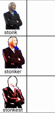 Stonk by level