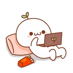 长草颜文字吃薯条