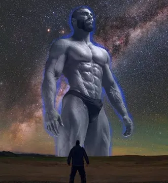 Big gigachad vs small guy
