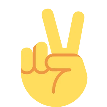 胜利手势