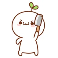 颜文字手拿菜刀