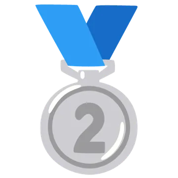 2nd place medal