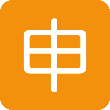 Japanese “application” button