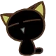 一组罗小黑猫咪表情包gif透明底，可添加微信