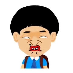 翻白眼