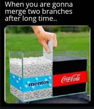 Merging Two Branches After Long Time