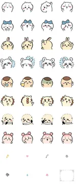 表情包]ちいかわ(吉伊卡哇) LINE表情包10套[400P]