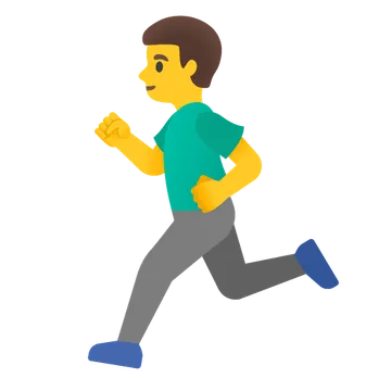 Man running