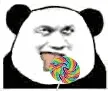 白眼舔棒棒糖