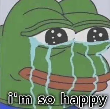 im so happy