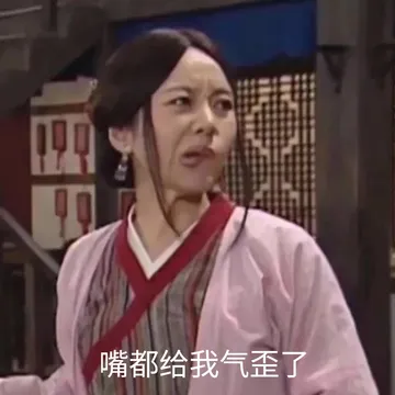 嘴都给我气歪了（《武林外传》佟湘玉佟掌柜）
