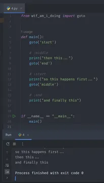 But Why Tho: Python's Forbidden Goto