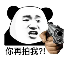 你再拍我？（微信拍一拍表情包） - 熊猫头 - 微信拍一拍表情包