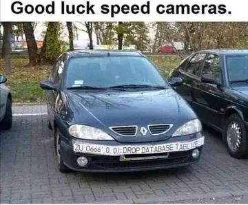 Speed cameras + SQL?