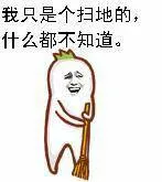 我只是个扫地的，什么都不知道