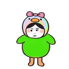 彩色鸭子