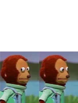 Awkward Looking Monkey Puppet (HD)