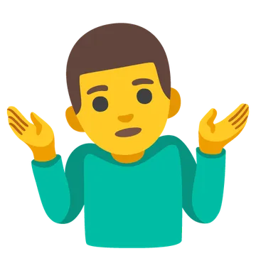 男生耸肩