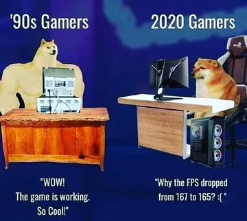 1990s Gamers Vs. 2020s Gamers